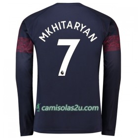 Camisolas de futebol Arsenal Mkhitaryan 7 Equipamento Alternativa 2018/19 Manga Comprida